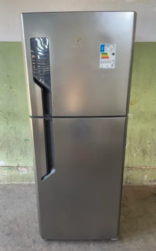 Geladeira Electrolux Frost free inox 431 litros 