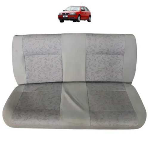 Par encosto banco traseiro vw gol g2 g3 g4 2000 01 4 portas