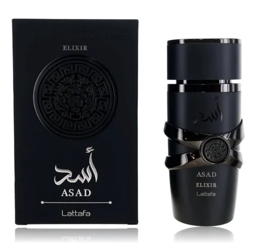 Perfume Asad Elixir - Lattafa Árabe