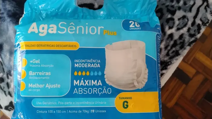 Fraldas geriátricas G
