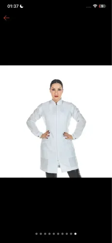 JALECO BRANCO NOVO