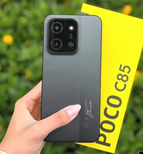 Poco C85 NFC 256GB 8GB Preto -- Novo Lacrado Pronta Entrega com Nota Fiscal<br>