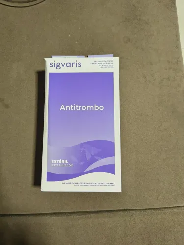 Meia Anti Trombo tamanho G - nunca usada