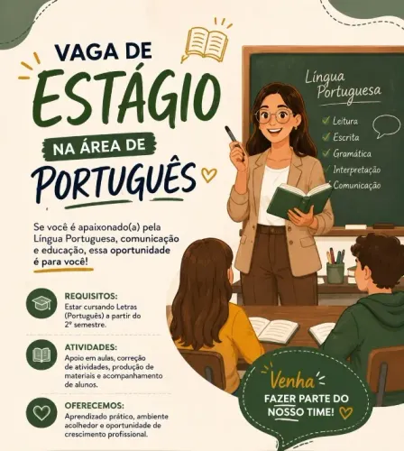 Estágio em Letras com Português