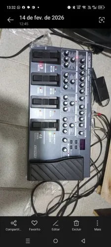 Pedaleira Me-80 pra guitarra