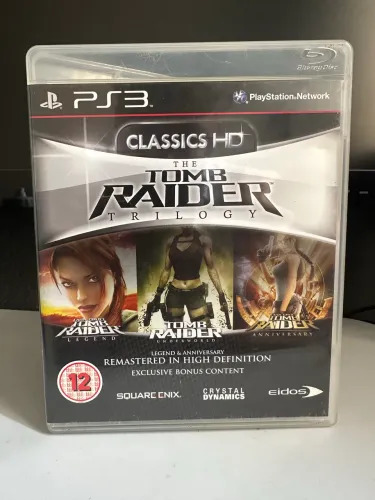 TOMB RAIDER TRILOGY, JOGO PS3 ORIGINAL