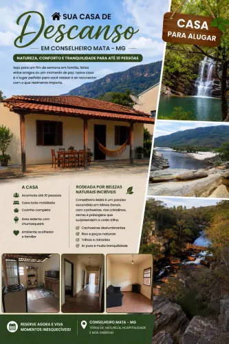 Casa em Conselheiro Mata MG