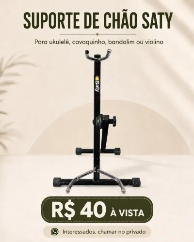 Suporte de chão Saty para instrumentos