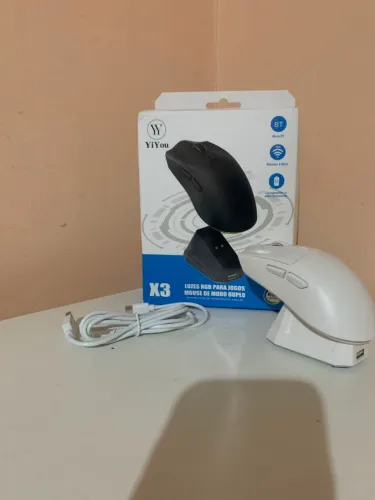 Mouse Gamer YiYou X3 Sem fio NOVO