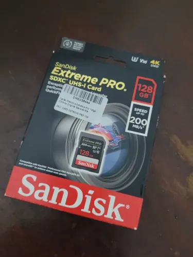 Cartao sd 128g San disk