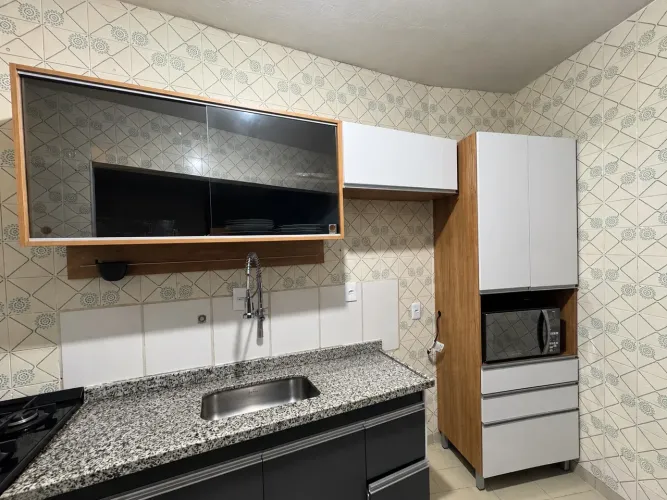 Amario de cozinha Bartira Amazonita 3 peças