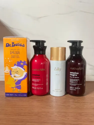 Kit O Boticário - Dr. Botica - Lily - Perfume - Hidratante
