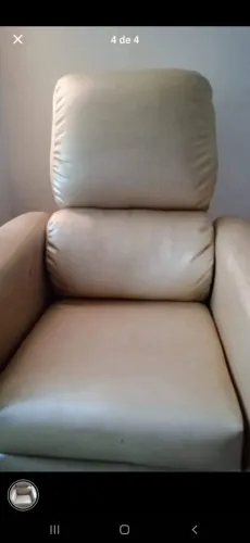POLTRONA COM TECIDO LIMPÁVEL!! poltrona para salão de beleza ou outras ultilidades ! Leia