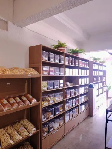Empório de produtos naturais e produtos da roça em funcionamento