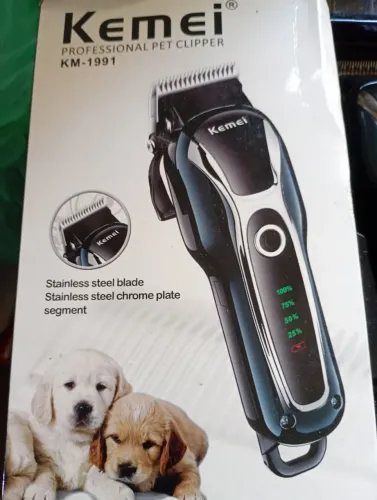 Máquina poda pelo cachorro