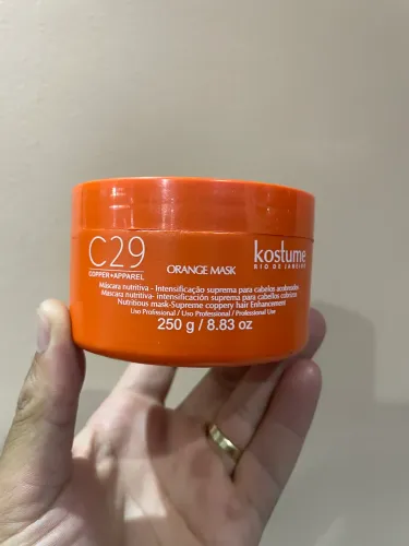 Mascara intensificadora de cor orange mask