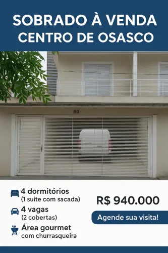 Imóvel ideal para clínica / consultórios - Centro de Osasco
