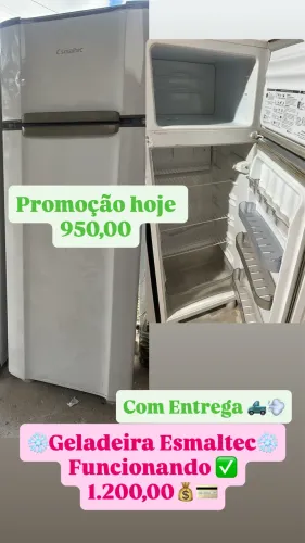 Geladeiras disponíveis