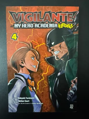 mangá Boku no Hero Vigilante Illegals volume 4