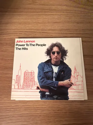 CD John Lennon Power To The People The Hits CD + DVD Original