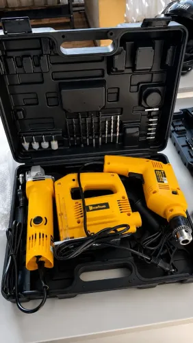Kit ferramentas completa com maleta 