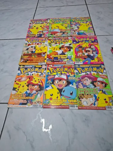 Revista Pokemon Club - N° 1 ao N° 15 + Brinde