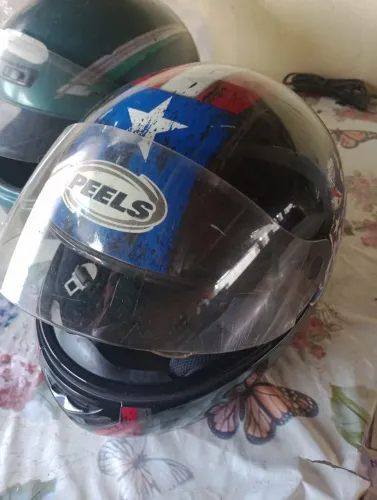 Capacete para motociclista
