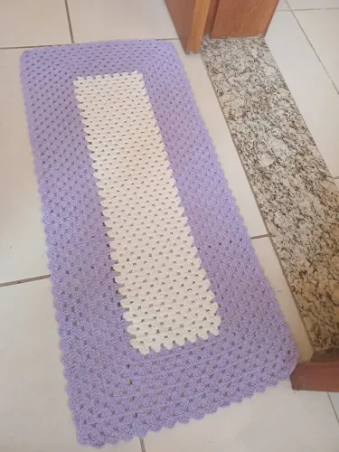 Tapete lilás 