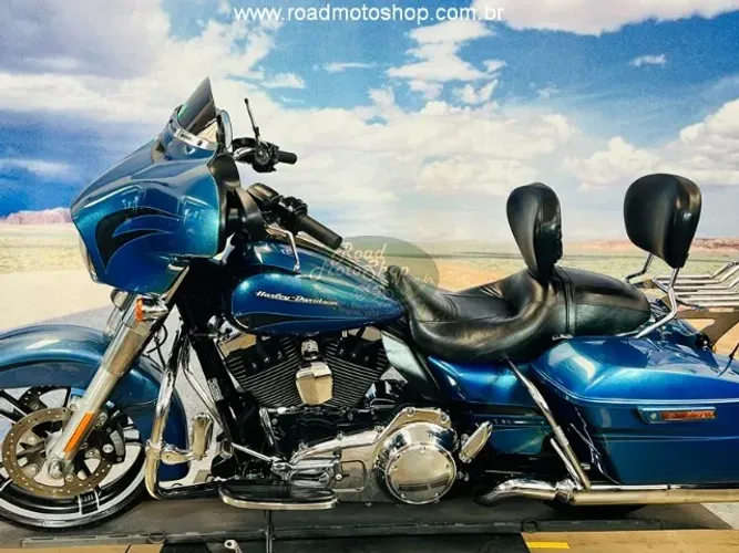 HARLEY DAVDSON FLHX STREET GLIDE AZUL -2014 90.195Km