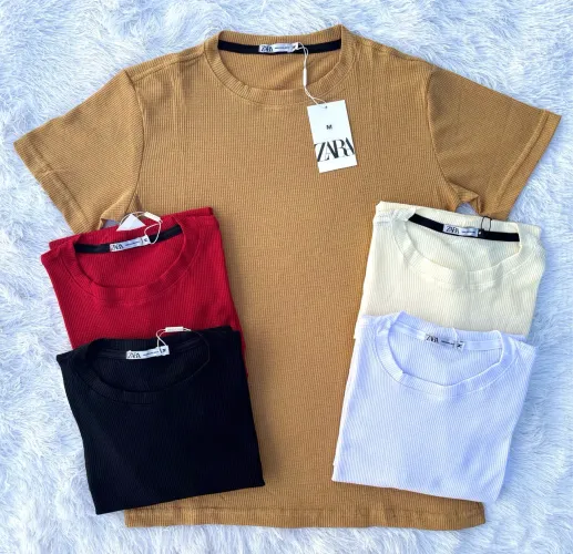 Camisa Texturizada Elastano