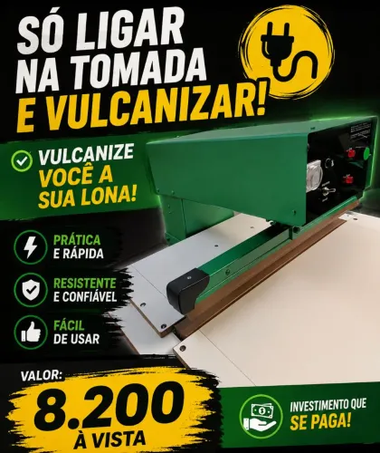 Toldos e coberturas/ Vulcanizadora