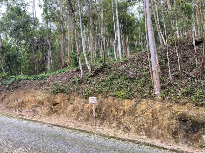 Terreno em condomínio fechado em ótima localização no Cônego, Nova Friburgo - RJ