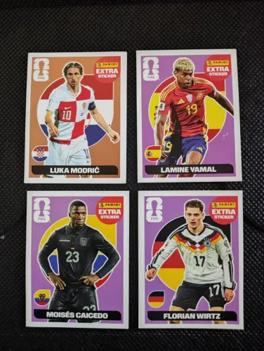 Kit Figurinhas Legends Copa 2026