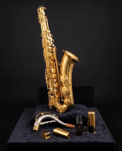Saxofone Tenor Jahnke 10 Years Limited Edition + Yamaha Custom 4CM