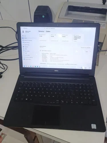 NOTEBOOK *DELL i3 7° GERAÇÃO + SSD ( tela touch, é uma interface sensível ao toque)