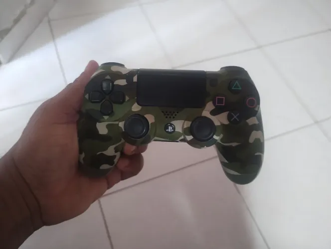 Controle camuflado original PS4 call of duty 