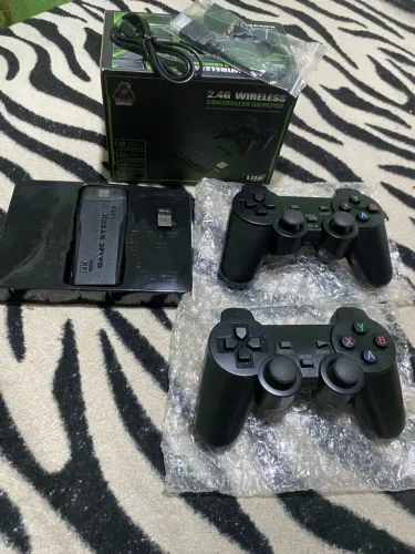 GameStick HD 4k com + 10k jogos Clássicos & Retrô + Controle sem Fio (Impecável)