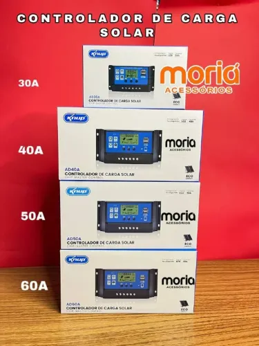 Controlador de Carga 30A 40A 50A 60A (leia o anuncio)