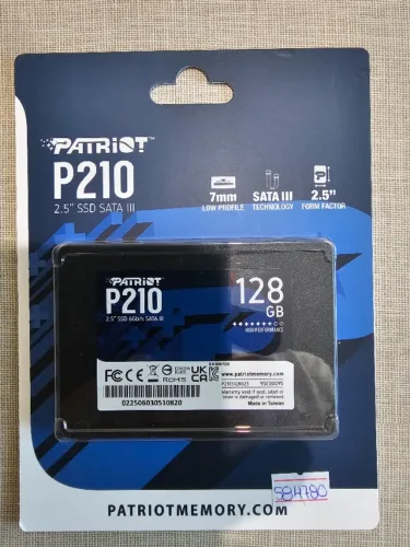 SSD Patriot 128gb P210
