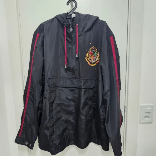 Moletom Canguru Quebravento Harry Potter Hogwarts Tam M