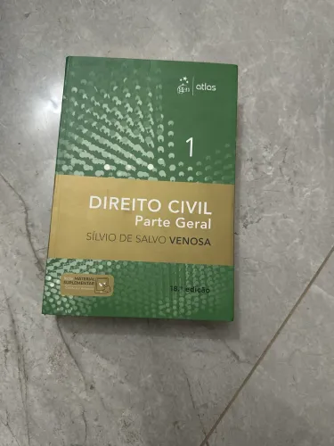 Direito civil parte geral - Silvio de Salvo Venosa