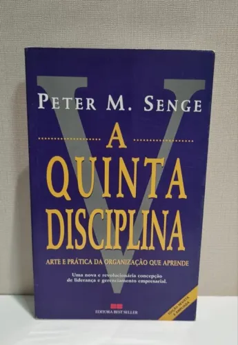 Livro - A Quinta Disciplina (usado)