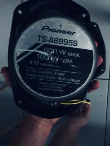 Par meia nove Pioneer 600w