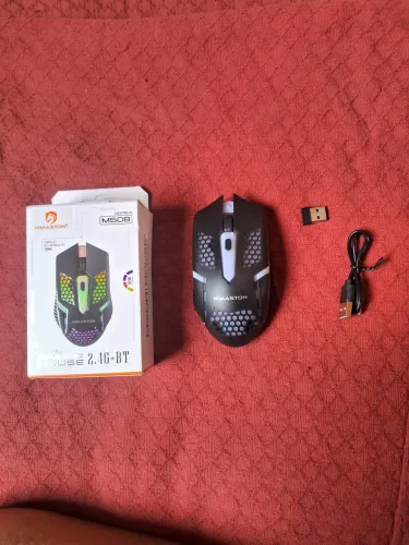 Mause Bluetooth tanto pra trabalho como para gamer