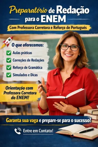 Reforço/Língua Portuguesa e preparatório para Redação do Enem