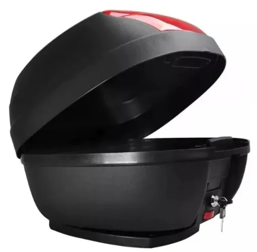 Bau de Moto guarda 2 Capacete Grande Novo