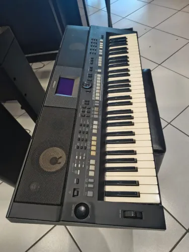Teclado Yamaha Psr S 650 usado Mixer Instrumentos Musicais