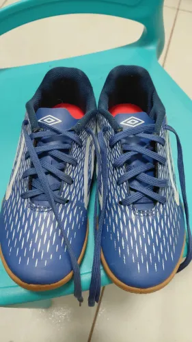 Chuteira infantil umbro futsal