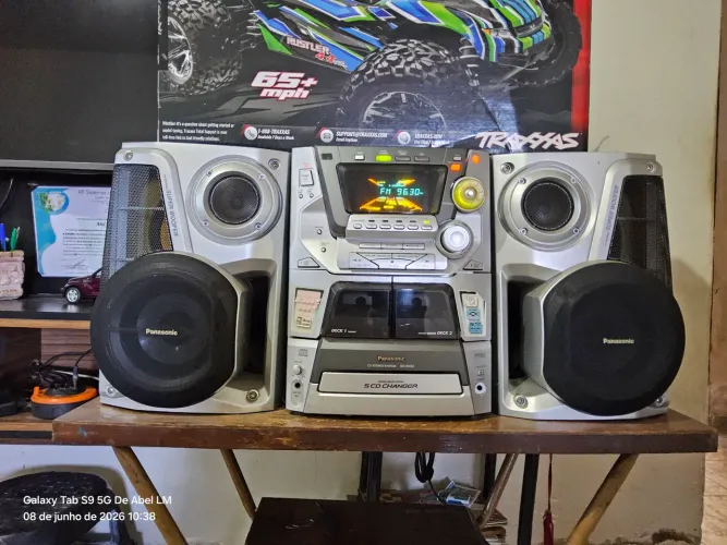 Som Panasonic Ak52 Mini System, Zerado ( Não faço envio)