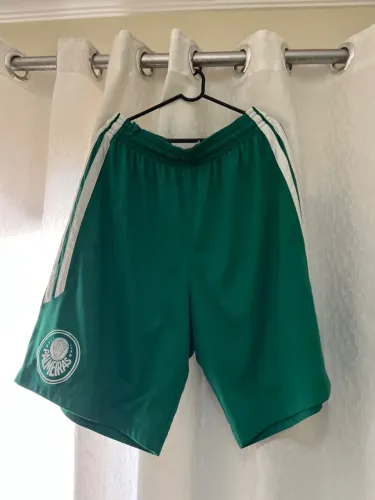Bermuda de treino academia/basquete original Adidas - Palmeiras